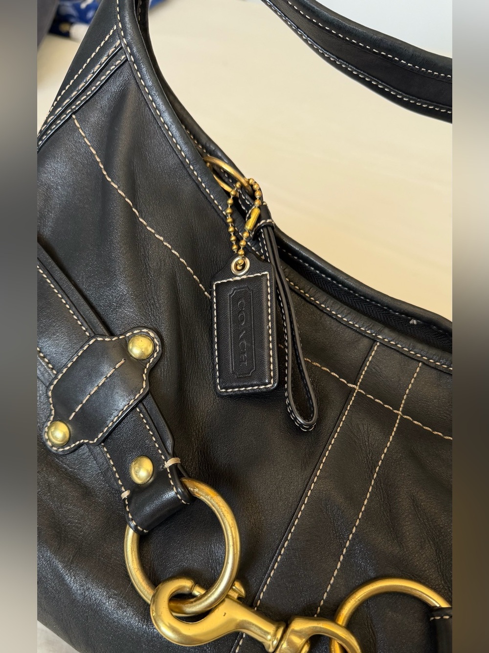 Vintage Coach Horsebit Buckle Ergo hobo shoulder bag - Picture 2 of 10